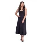 24seven-Comfort-Apparel-Slim-Fit-A-Line-Sleeveless-Maxi-Dress