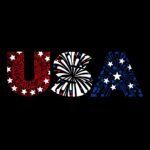 LA-Pop-Art-Women_27s-Premium-Blend-Word-Art-T-Shirt-USA-Fireworks